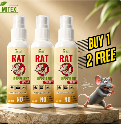 Rat repellent spray