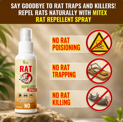 Rat repellent spray